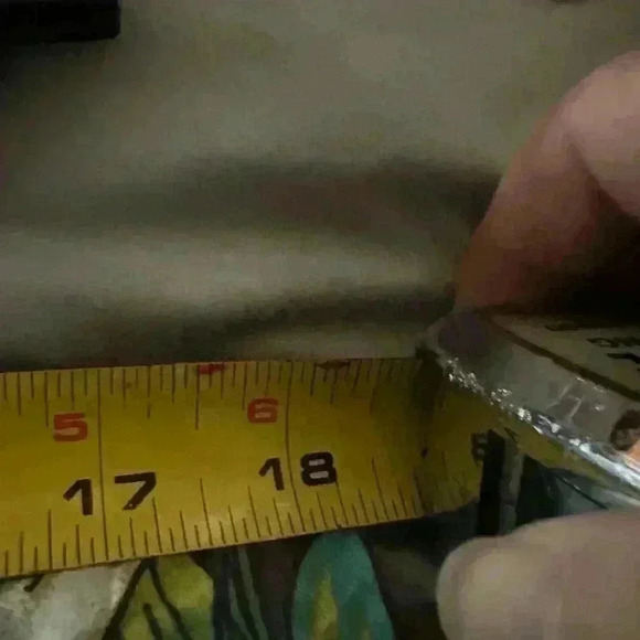 Nygard‎ size 14 teal ,greens tropical/floral gauzy cotton skirt. side zip. - Picture 9 of 9